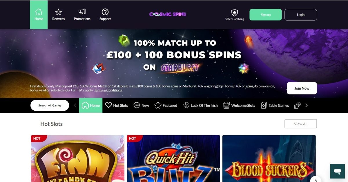 Explore the Wonders of Cosmic Spins Casino -1263953294